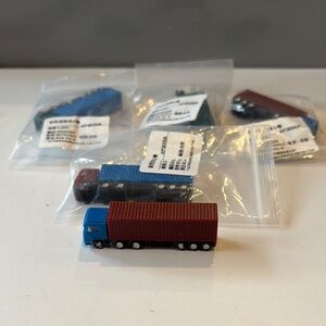 Z Miniature Blue and Red Toy Truck